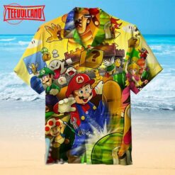 Mario Universal Hawaiian Shirt