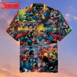 Marvel vs DC Hawaiian Shirt