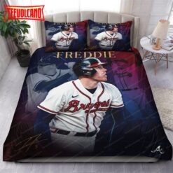 Memory Freddie Freeman Atlanta Braves MLB 45 Bedding Sets
