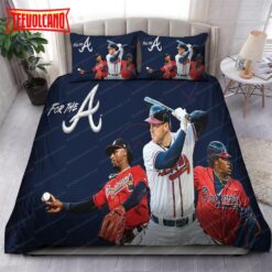 Memory Freddie Freeman Atlanta Braves MLB 47 Bedding Sets