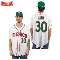 Mexico Alejandro Kirk White 2023 World Baseball Classic Jersey