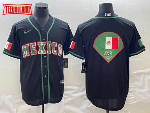 Mexico Black Flag Editon 2023 World Baseball Classic Jersey