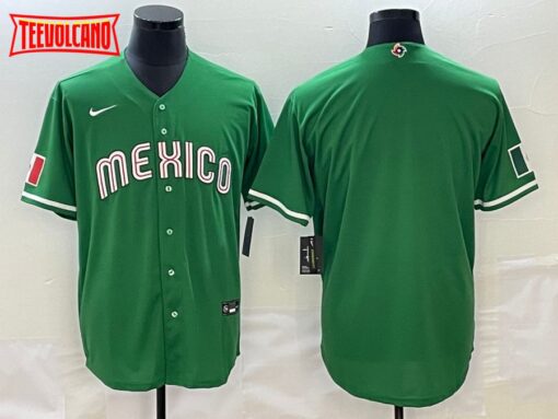 Mexico Green 2023 World Baseball Classic Jersey