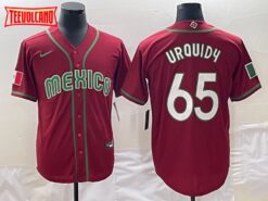 Mexico Jose Urquidy Red 2023 World Baseball Classic Jersey