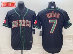 Mexico Julio Urias Black 2023 World Baseball Classic Jersey