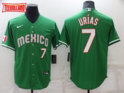 Mexico Julio Urias Green 2023 World Baseball Classic Jersey