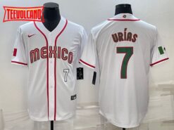 Mexico Julio Urias White White 2023 World Baseball Classic Jersey