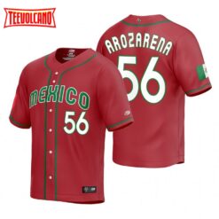 Mexico Randy Arozarena Red Replica 2023 World Baseball Classic Jersey