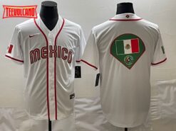 Mexico White Flag Editon 2023 World Baseball Classic Jersey