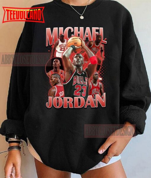 Michael Jordan Basketball Shirt – Michael Jordan 90s Vintage T-Shirt