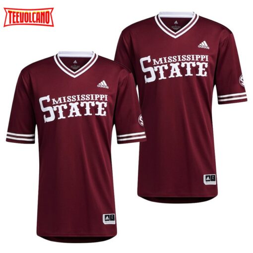 Michigan Wolverines College Baseball Maroon Replica Jersey