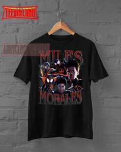 Miles Morales Spiderman Across The Spider-Verse T-Shirt