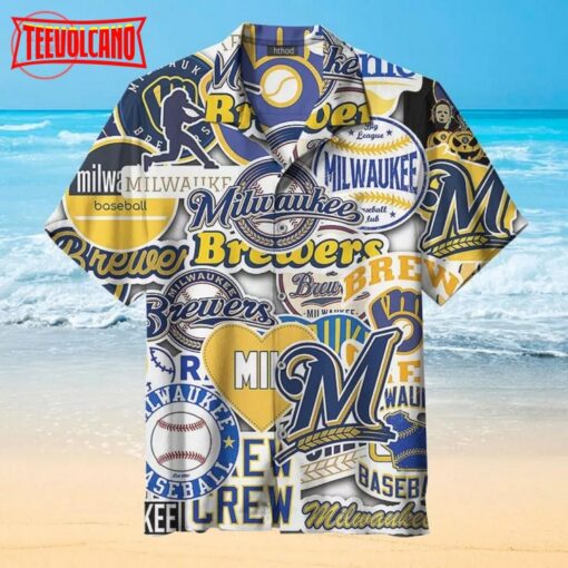 Milwaukee Brewers Hawaiian Shirt