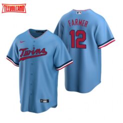 Minnesota Twins Kyle Farmer Light Blue Alternate Replica Jersey