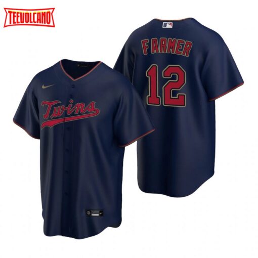 Minnesota Twins Kyle Farmer Navy Alternate Replica Jersey