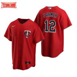 Minnesota Twins Kyle Farmer Red Alternate Replica Jersey