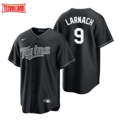 Minnesota Twins Trevor Larnach Black White Fashion Replica Jersey