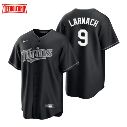 Minnesota Twins Trevor Larnach Black White Fashion Replica Jersey