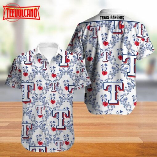 Mlb Texas Rangers Hawaiian Shirt