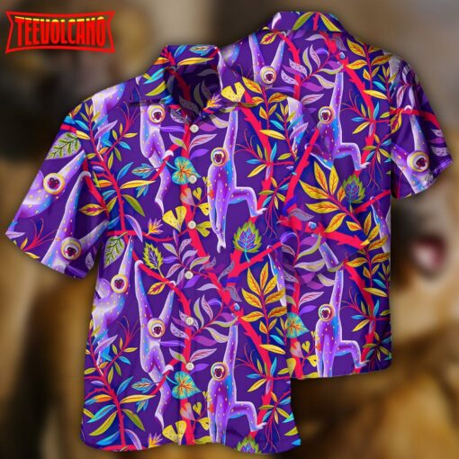 Monkey Colorful Hawaiian Shirt