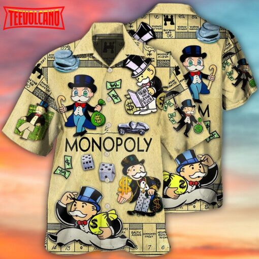 Monopoly Style Hawaiian Shirt