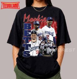 Mookie Betts Vintage Baseball Shirt