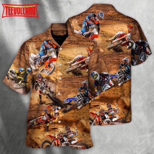 Motocross Mix Style Hawaiian Shirt