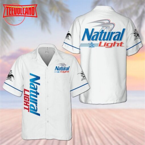 Natural Light Beer Hawaiian Shirt