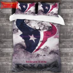 NFL Houston Texans Logo Bedding Set Duvet Cover