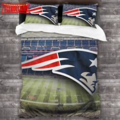 NFL New England Patriots Bedding Set Duvet Cover
