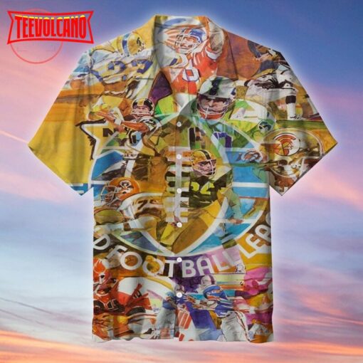 NFL World Football League Hawaiian shirt