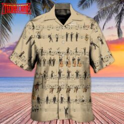 Note Retro Music Lover Hawaiian Shirt