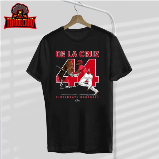 Number and Portrait Elly De La Cruz Cincinnati T-Shirt