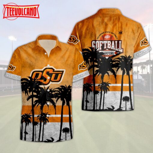 Oklahoma State Softball Hawaiian Shirt