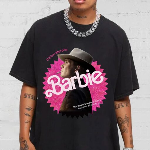 Oppenheimer 2023 Cillian Murphy Barbie Shirt