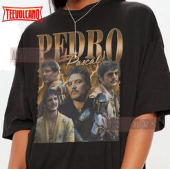 Pedro Pascal 90s Vintage Graphic T-Shirt – Pedro Pascal Classic Retro Shirt