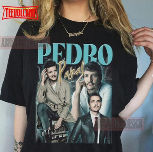 Pedro Pascal Classic Retro Shirt – Pedro Mando 90s Vintage T-Shirt PMH01