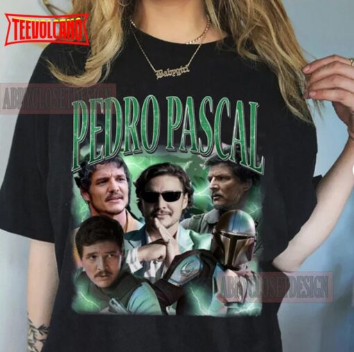 Pedro Pascal Classic Retro Shirt – Pedro Mando 90s Vintage T-Shirt PMH02