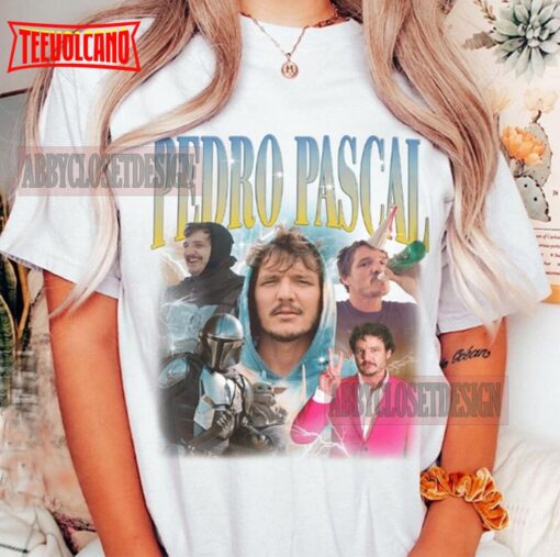 Pedro Pascal Classic Retro T-Shirt – Pedro Balmaceda 90s Vintage Shirt