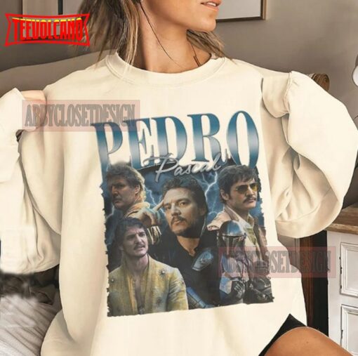 Pedro Pascal Classic Retro Unisex Shirt – Pedro Balmaceda 90s Vintage T-Shirt