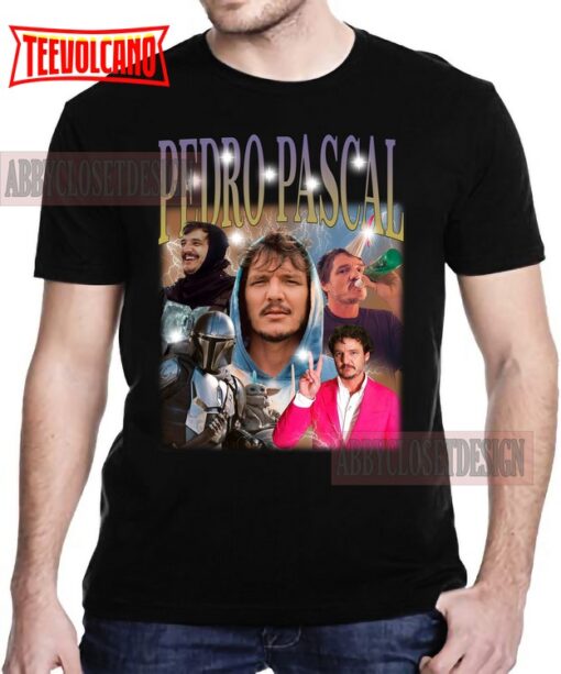 Pedro Pascal Clothing TRY Classic 90s Vintage T-Shirt