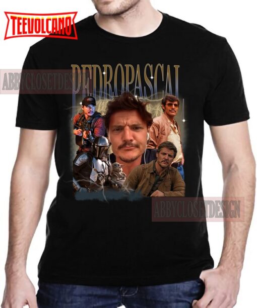 Pedro Pascal Long Sleeve Classic 90s Vintage T-Shirt