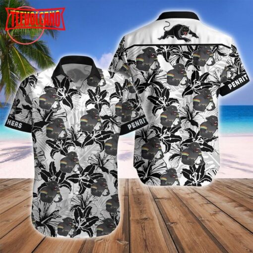 Penrith Panthers Mascot Hawaiian Shirt