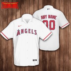 Personalized Los Angeles Angels Baseball Hawaiian Shirt