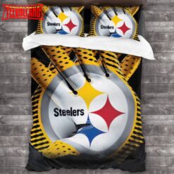 Pittsburgh Steelers Bedding Set Duvet Cover