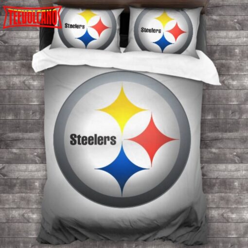 Pittsburgh Steelers Bedding Set Duvet Cover