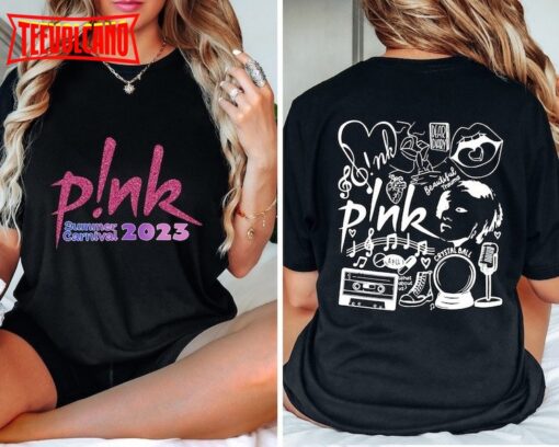 P!nk Pink Summer Carnival 2023 Trustfall Album Shirt