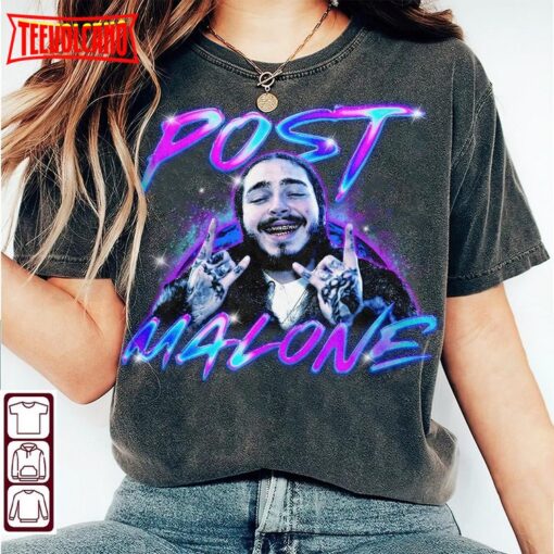 Post Malone 90s Vintage Bootleg 2023 Tour Shirt