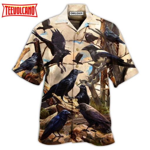 Raven All Crows Are Not Raven Hawaiian Shirt