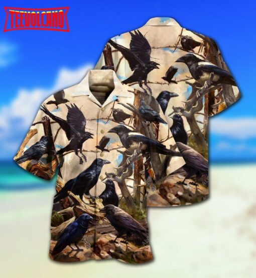 Raven All Crows Are Not Raven Hawaiian Shirt